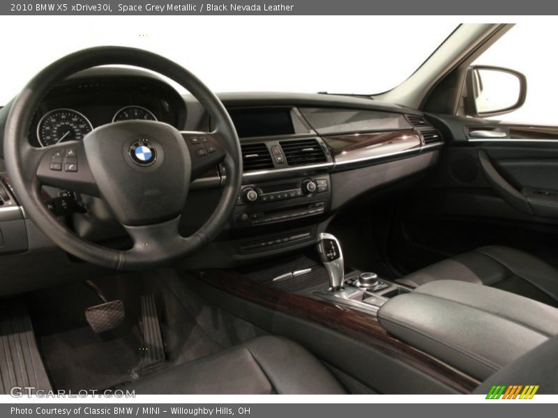 Space Grey Metallic / Black Nevada Leather 2010 BMW X5 xDrive30i