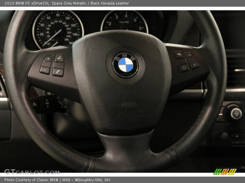 Space Grey Metallic / Black Nevada Leather 2010 BMW X5 xDrive30i