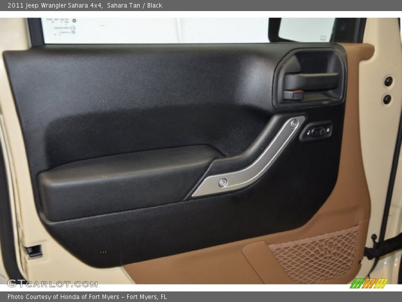 Sahara Tan / Black 2011 Jeep Wrangler Sahara 4x4