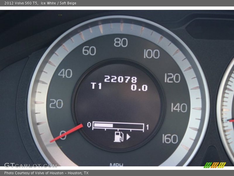 Ice White / Soft Beige 2012 Volvo S60 T5