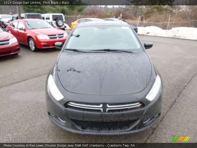 Pitch Black / Black 2014 Dodge Dart Limited