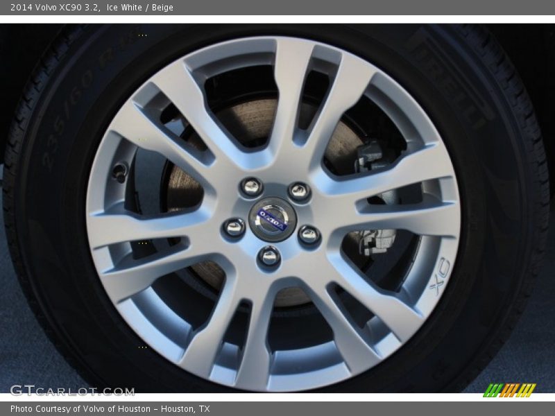 Ice White / Beige 2014 Volvo XC90 3.2