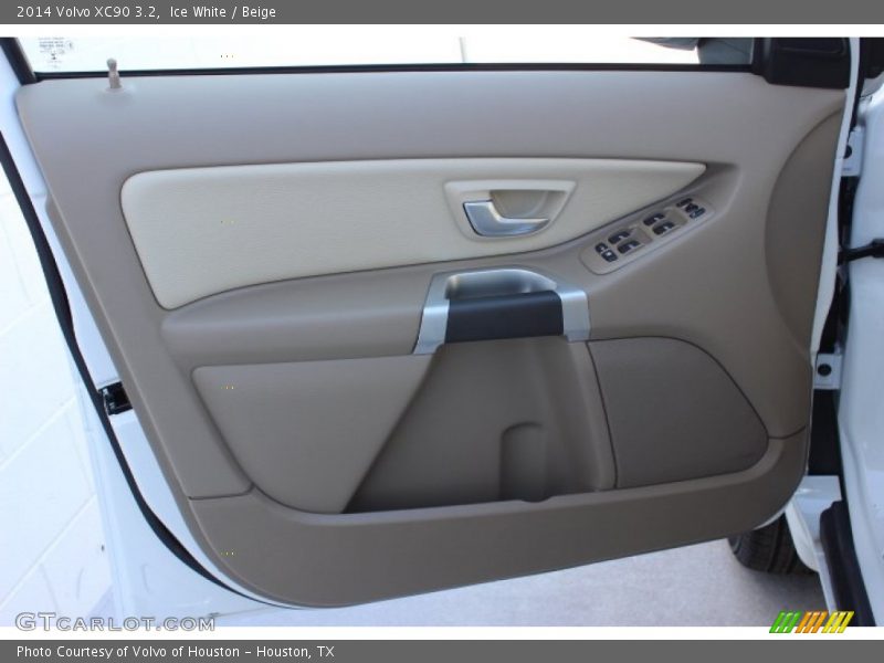 Ice White / Beige 2014 Volvo XC90 3.2