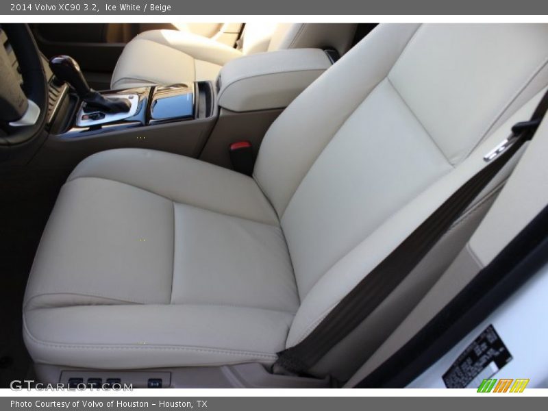 Ice White / Beige 2014 Volvo XC90 3.2