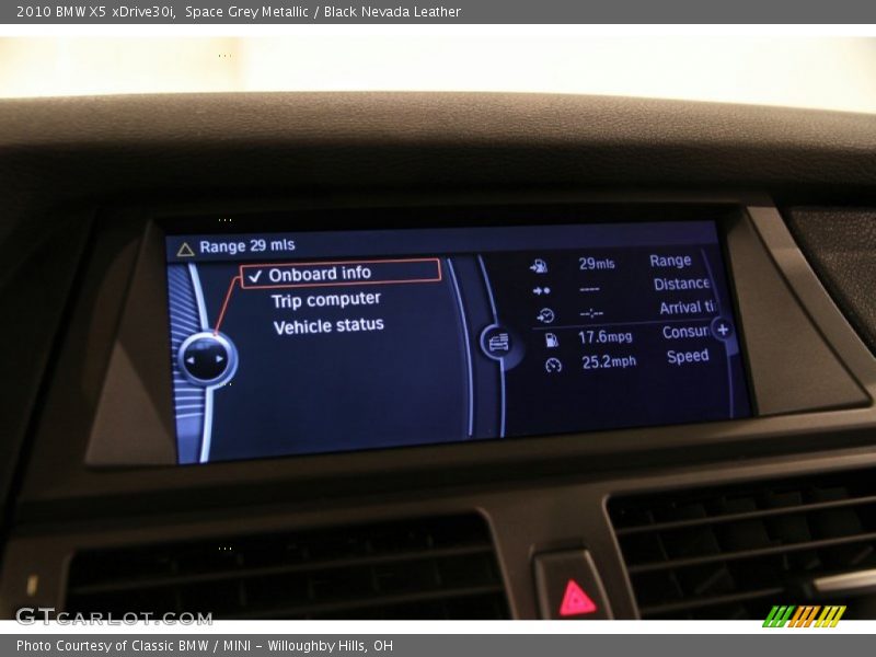 Space Grey Metallic / Black Nevada Leather 2010 BMW X5 xDrive30i