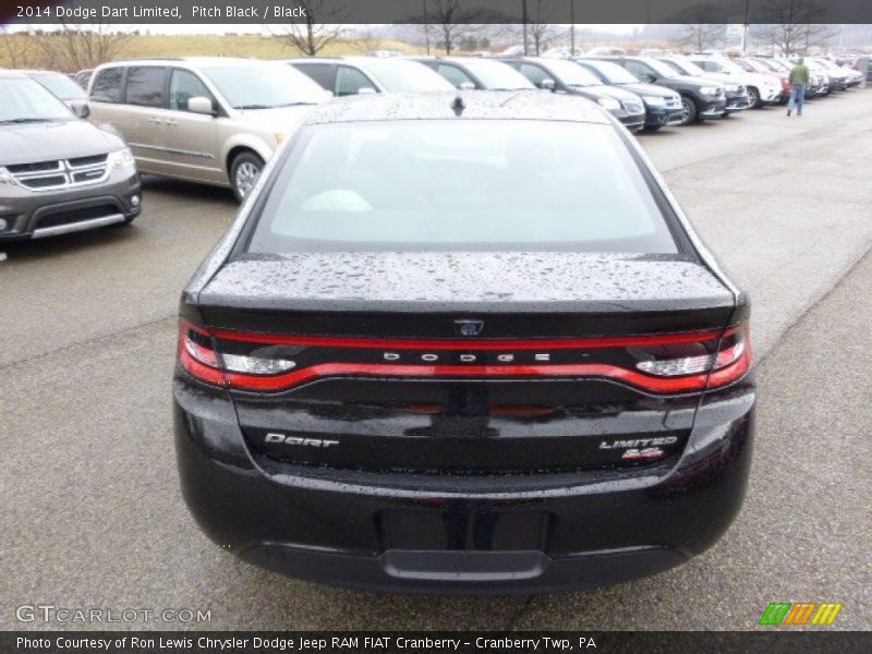 Pitch Black / Black 2014 Dodge Dart Limited