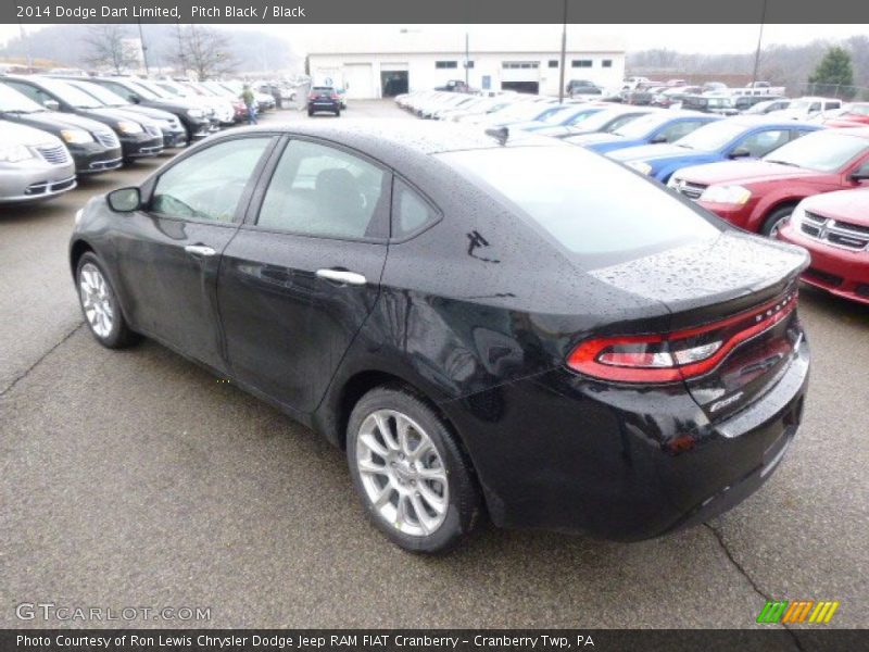 Pitch Black / Black 2014 Dodge Dart Limited