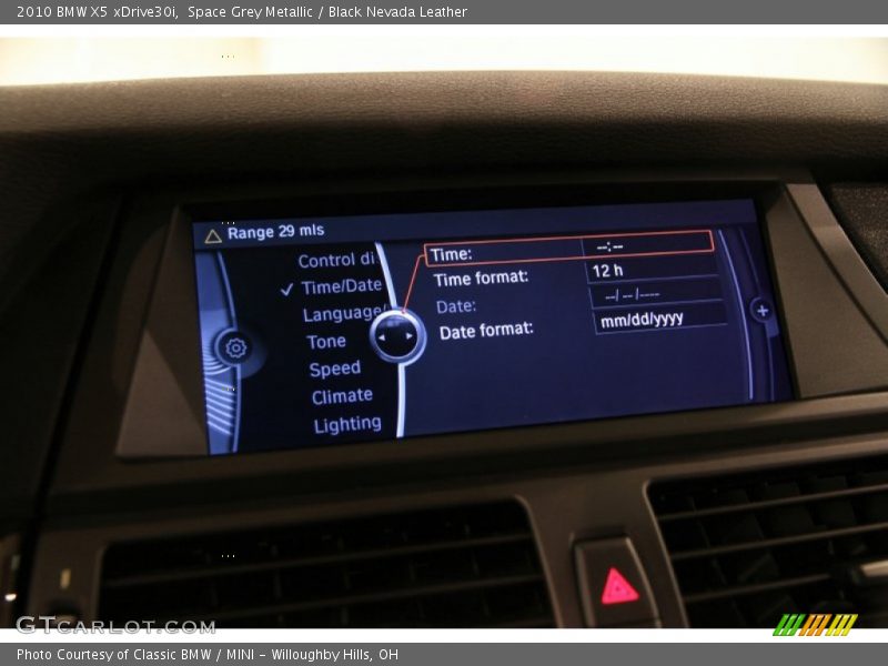 Space Grey Metallic / Black Nevada Leather 2010 BMW X5 xDrive30i