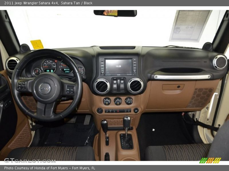 Sahara Tan / Black 2011 Jeep Wrangler Sahara 4x4