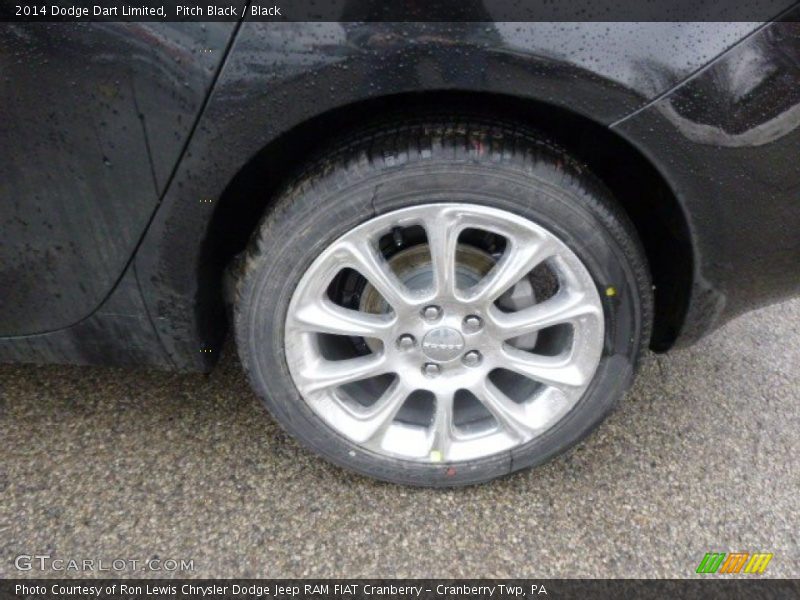 Pitch Black / Black 2014 Dodge Dart Limited