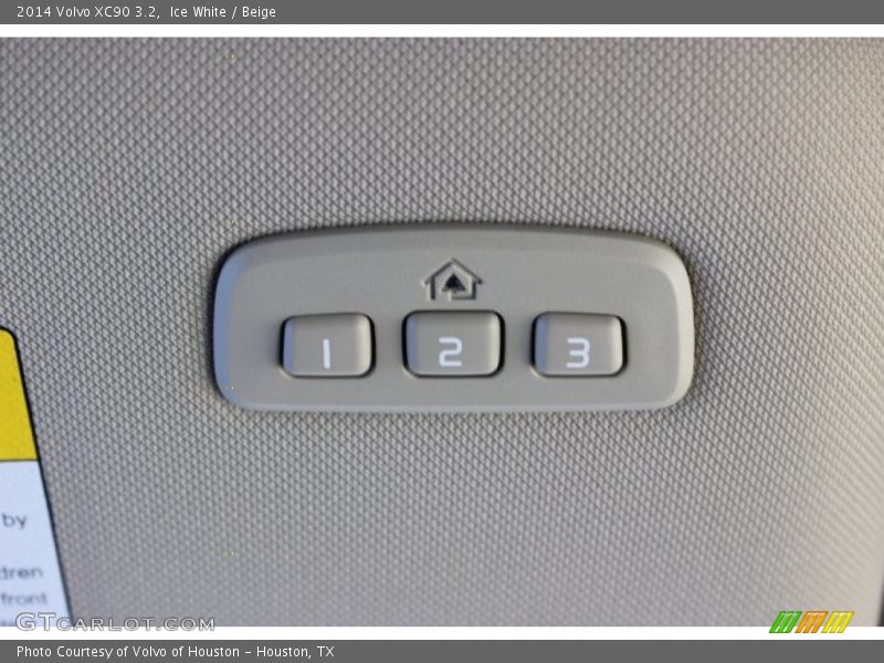Ice White / Beige 2014 Volvo XC90 3.2