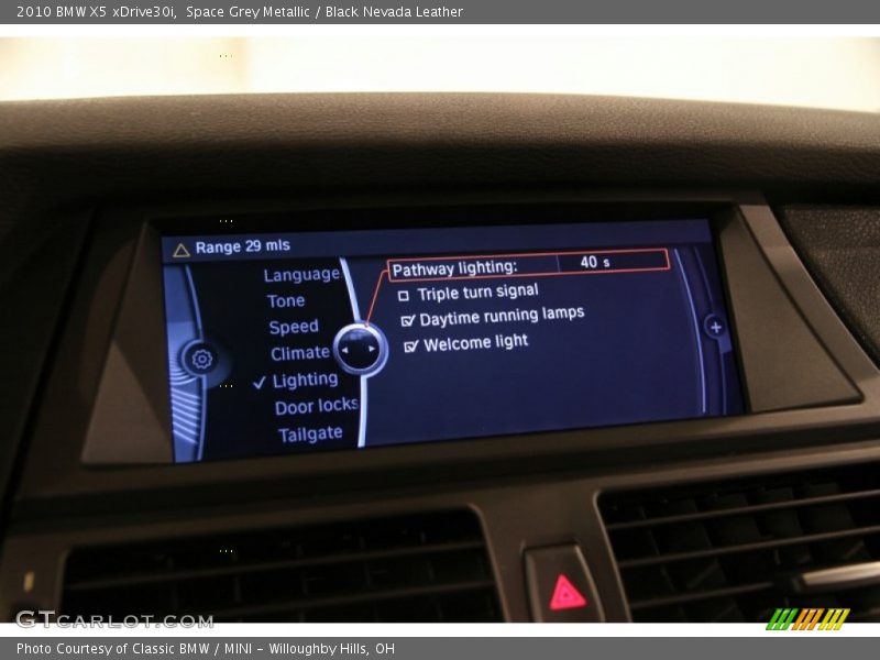 Space Grey Metallic / Black Nevada Leather 2010 BMW X5 xDrive30i