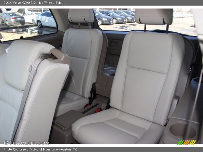 Ice White / Beige 2014 Volvo XC90 3.2