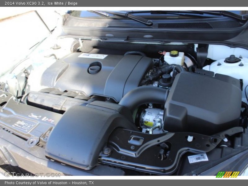 Ice White / Beige 2014 Volvo XC90 3.2