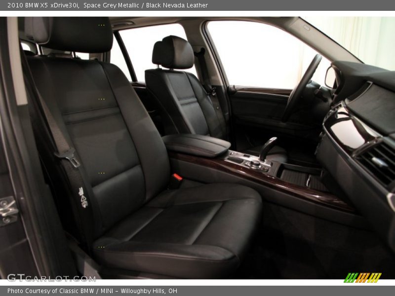 Space Grey Metallic / Black Nevada Leather 2010 BMW X5 xDrive30i