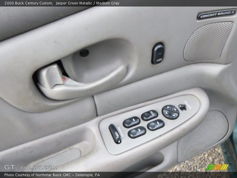Jasper Green Metallic / Medium Gray 2000 Buick Century Custom