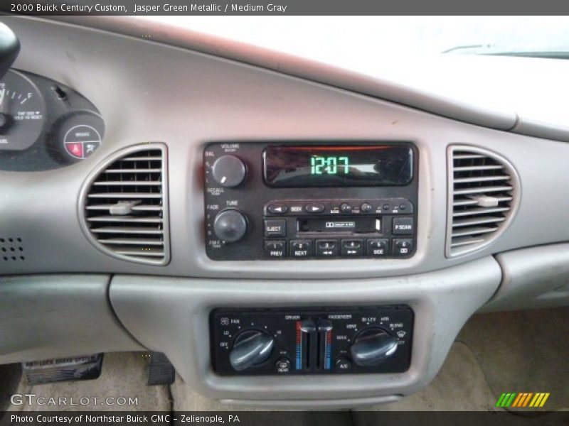 Jasper Green Metallic / Medium Gray 2000 Buick Century Custom