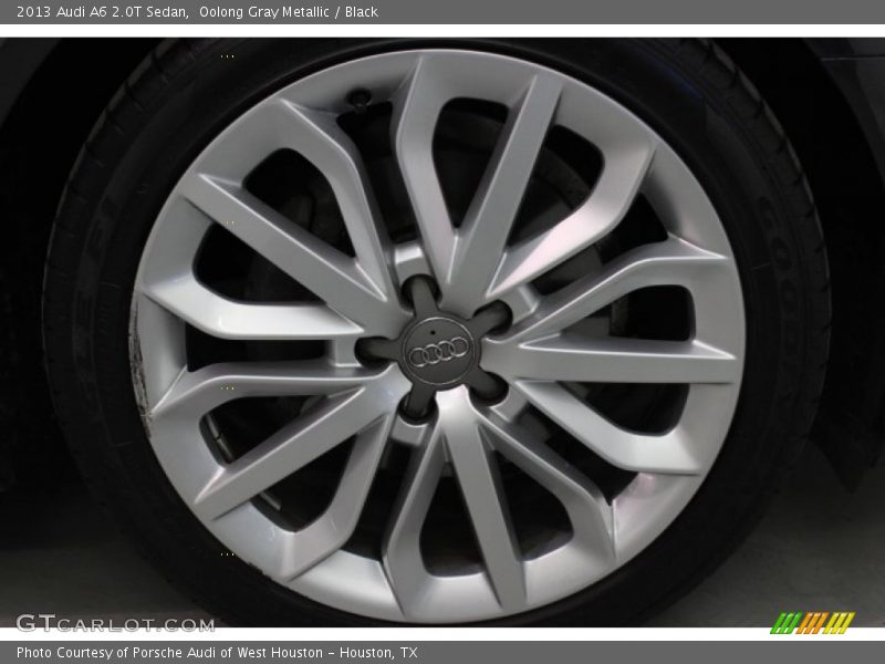 Oolong Gray Metallic / Black 2013 Audi A6 2.0T Sedan