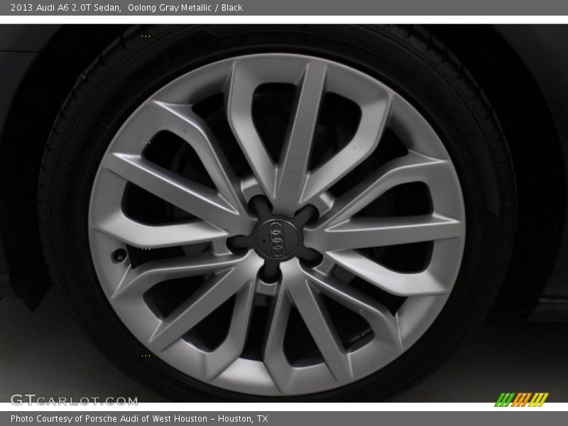 Oolong Gray Metallic / Black 2013 Audi A6 2.0T Sedan