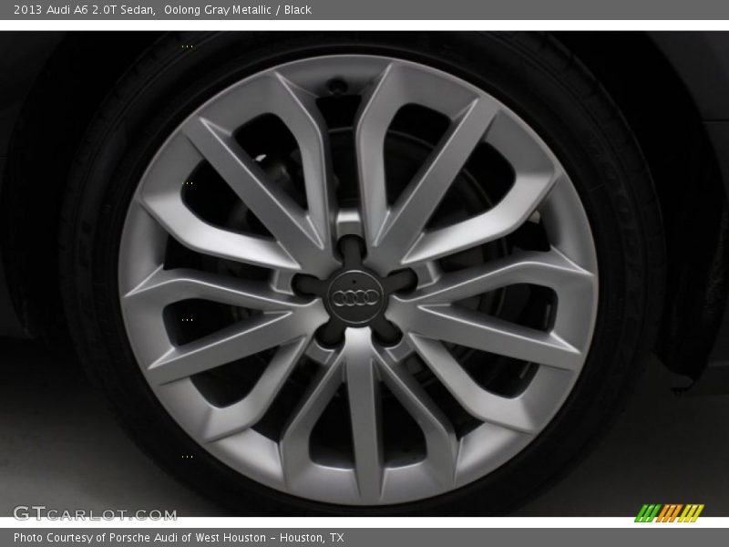 Oolong Gray Metallic / Black 2013 Audi A6 2.0T Sedan
