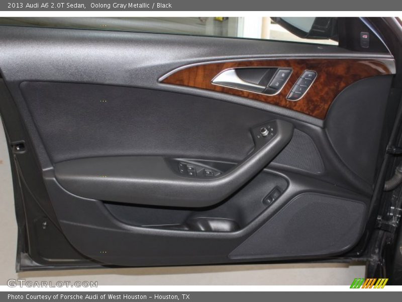 Oolong Gray Metallic / Black 2013 Audi A6 2.0T Sedan