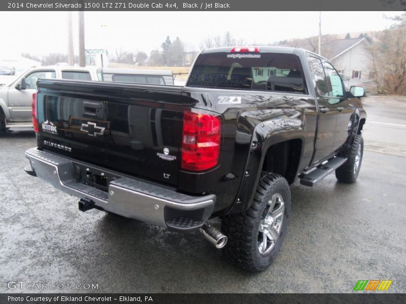 Black / Jet Black 2014 Chevrolet Silverado 1500 LTZ Z71 Double Cab 4x4