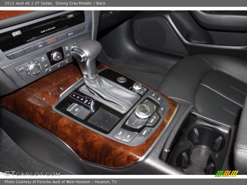 Oolong Gray Metallic / Black 2013 Audi A6 2.0T Sedan