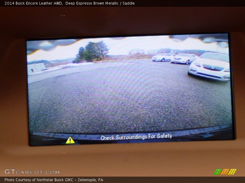 Deep Espresso Brown Metallic / Saddle 2014 Buick Encore Leather AWD