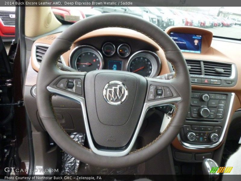  2014 Encore Leather AWD Steering Wheel