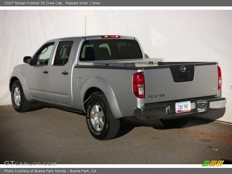 Radiant Silver / Steel 2007 Nissan Frontier SE Crew Cab