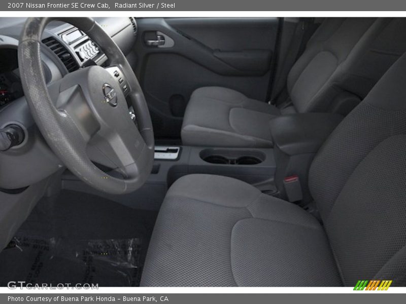 Radiant Silver / Steel 2007 Nissan Frontier SE Crew Cab