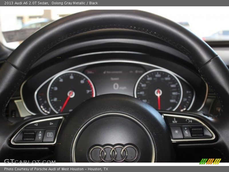 Oolong Gray Metallic / Black 2013 Audi A6 2.0T Sedan
