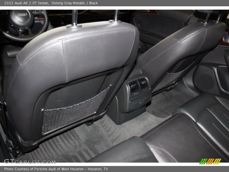 Oolong Gray Metallic / Black 2013 Audi A6 2.0T Sedan