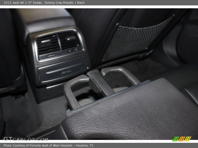 Oolong Gray Metallic / Black 2013 Audi A6 2.0T Sedan