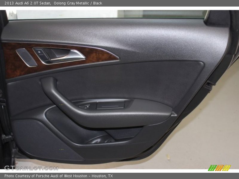 Oolong Gray Metallic / Black 2013 Audi A6 2.0T Sedan