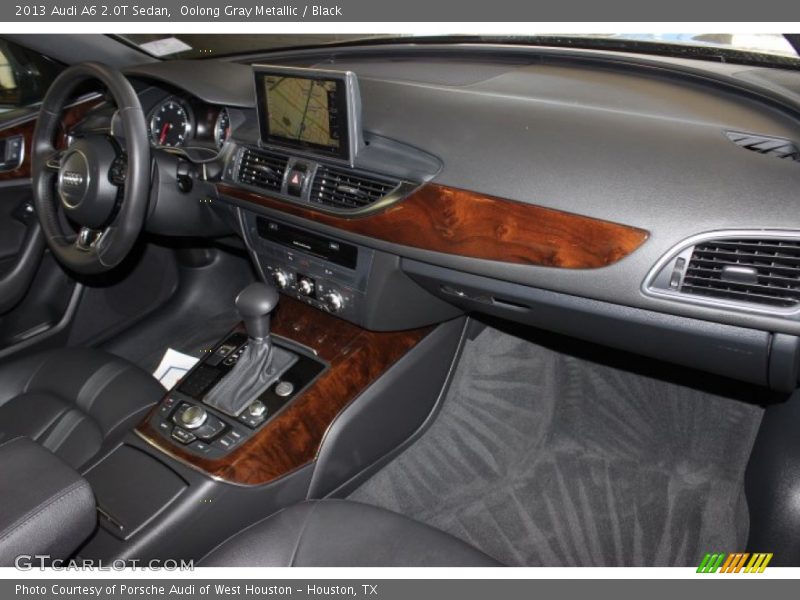 Oolong Gray Metallic / Black 2013 Audi A6 2.0T Sedan