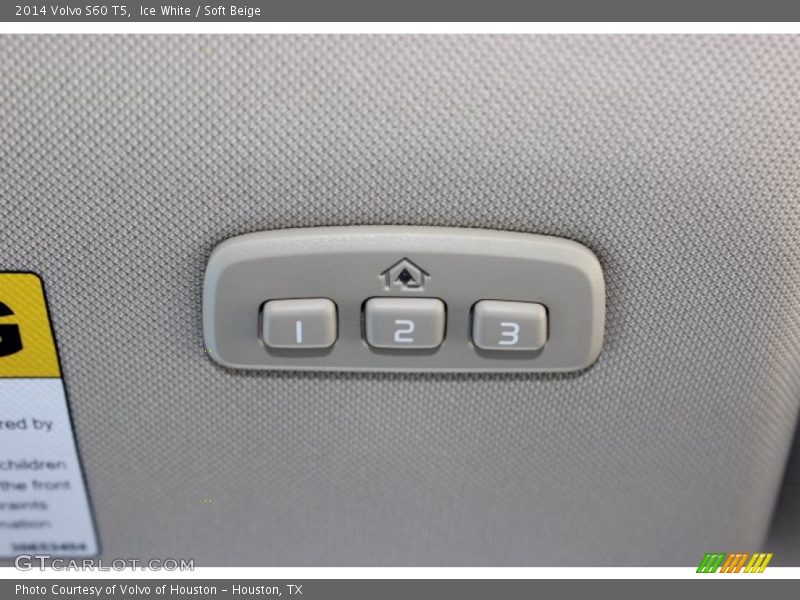 Ice White / Soft Beige 2014 Volvo S60 T5