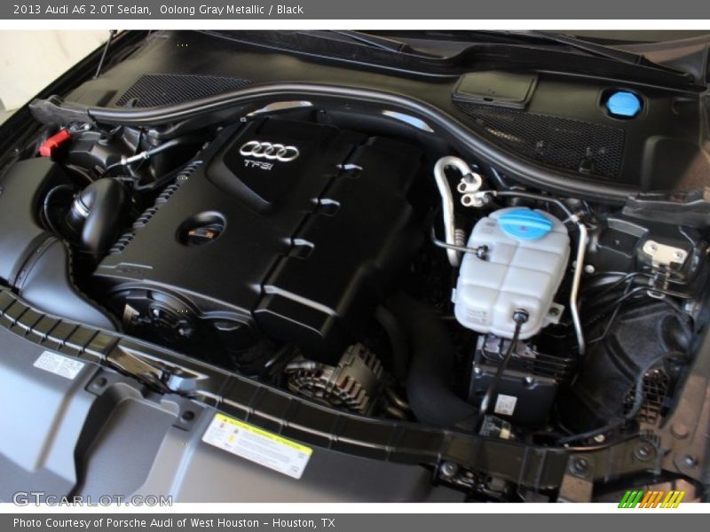 Oolong Gray Metallic / Black 2013 Audi A6 2.0T Sedan
