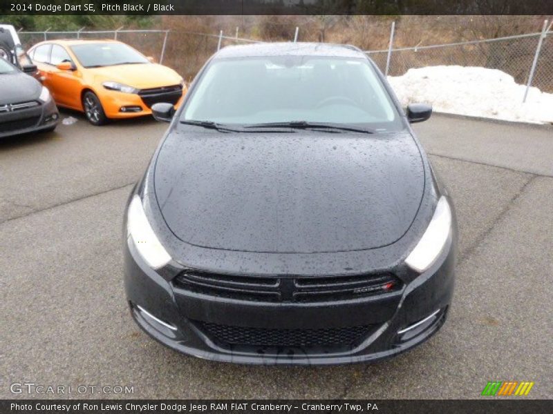 Pitch Black / Black 2014 Dodge Dart SE