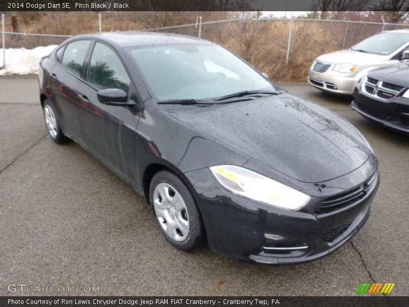 Pitch Black / Black 2014 Dodge Dart SE