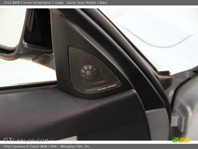 Glacier Silver Metallic / Black 2013 BMW 3 Series ActiveHybrid 3 Sedan
