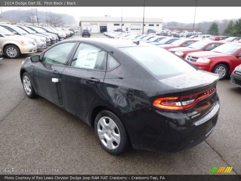 Pitch Black / Black 2014 Dodge Dart SE