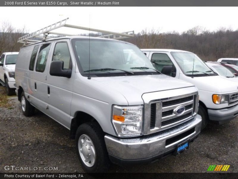 Silver Metallic / Medium Flint 2008 Ford E Series Van E150 Cargo