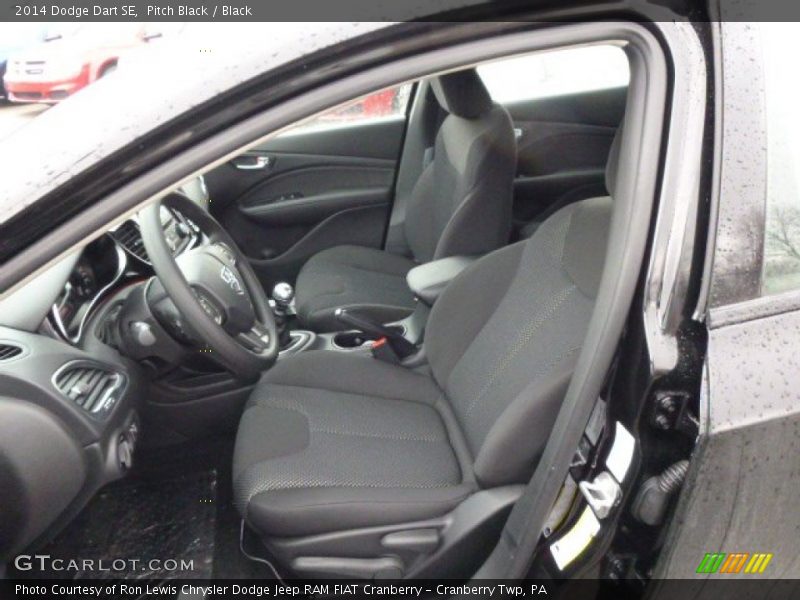 Pitch Black / Black 2014 Dodge Dart SE