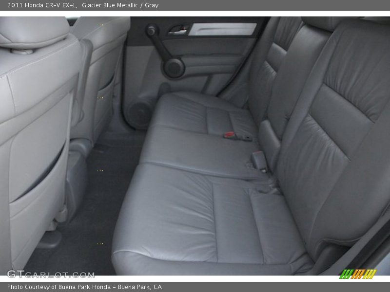 Glacier Blue Metallic / Gray 2011 Honda CR-V EX-L