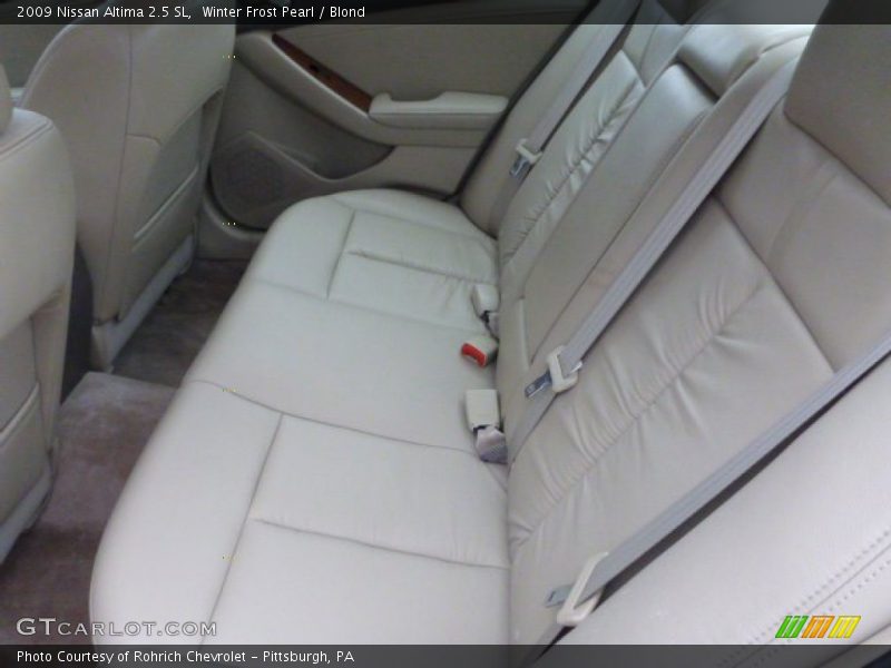 Winter Frost Pearl / Blond 2009 Nissan Altima 2.5 SL