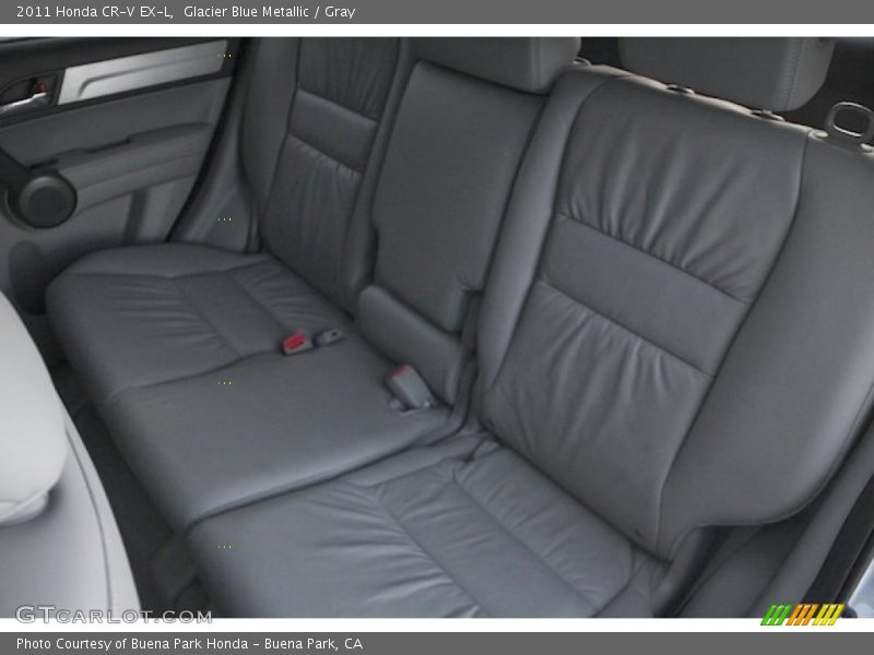 Glacier Blue Metallic / Gray 2011 Honda CR-V EX-L