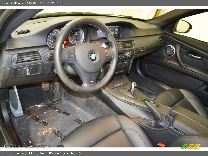 Black Interior - 2013 M3 Coupe 
