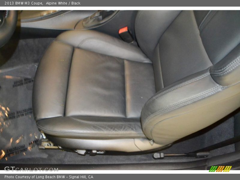 Alpine White / Black 2013 BMW M3 Coupe