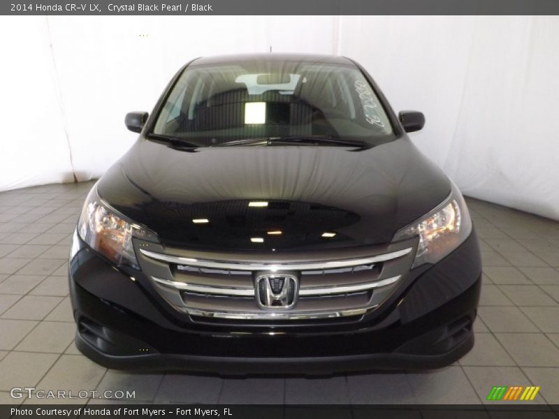 Crystal Black Pearl / Black 2014 Honda CR-V LX